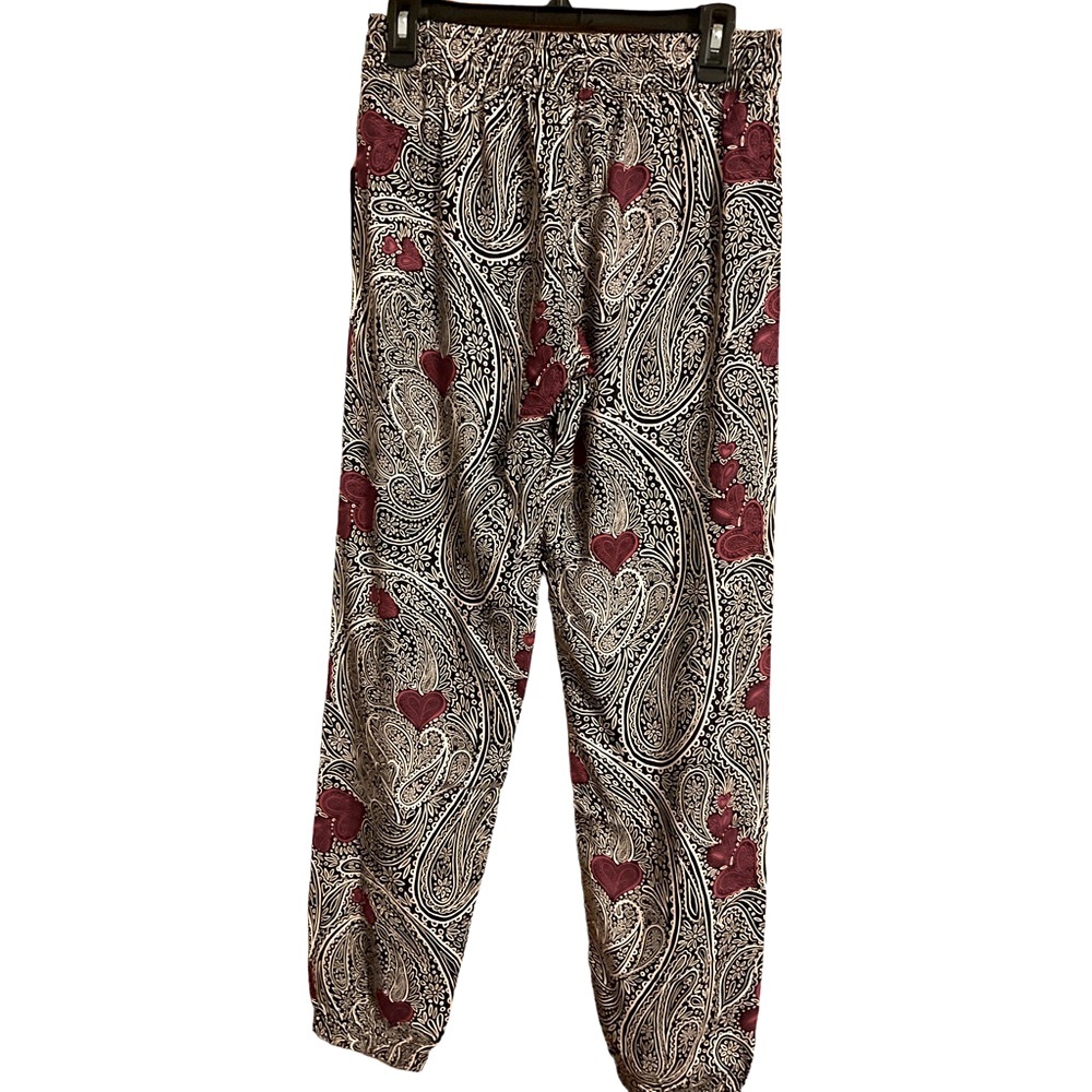 P.J. Salvage Loungewear Paisleys Party Pants New with Tags - Picture 3 of 4